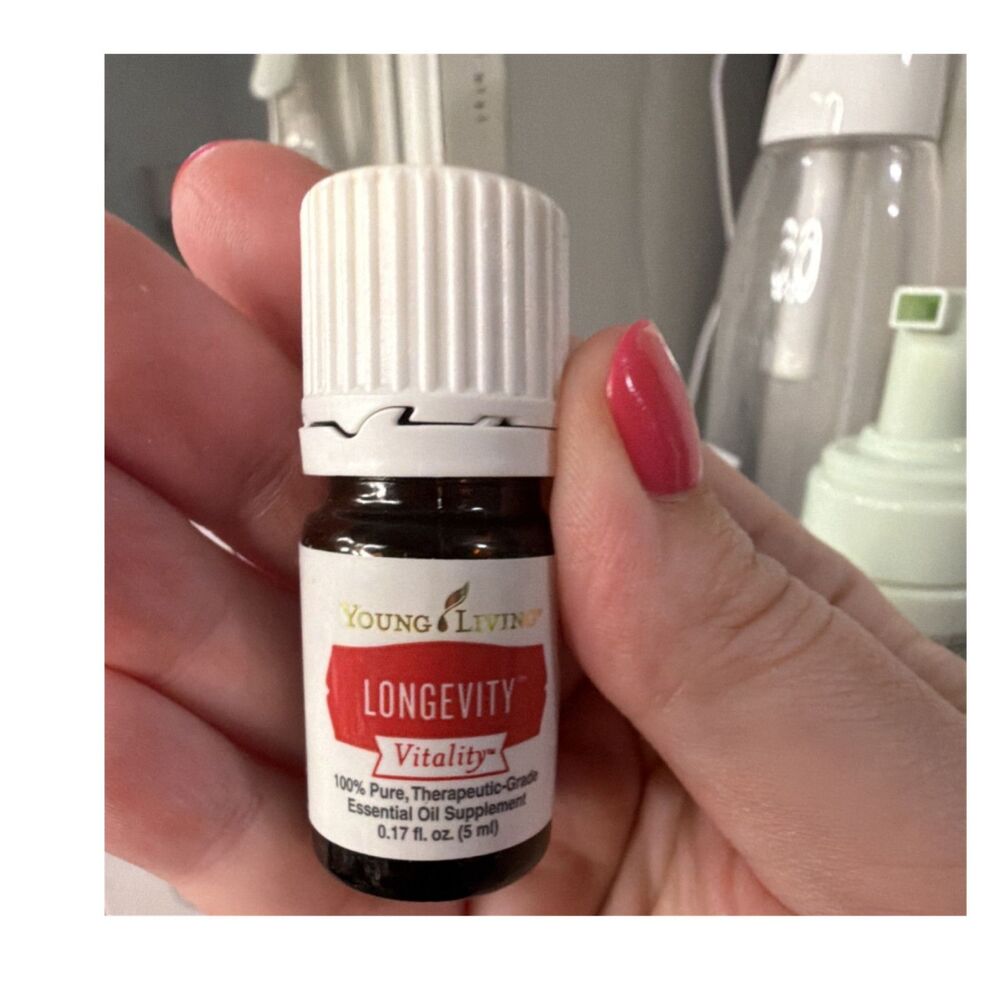 Young Living Longevity Vitality Essential Oil Supplement 0.17 fl oz (5 ml)